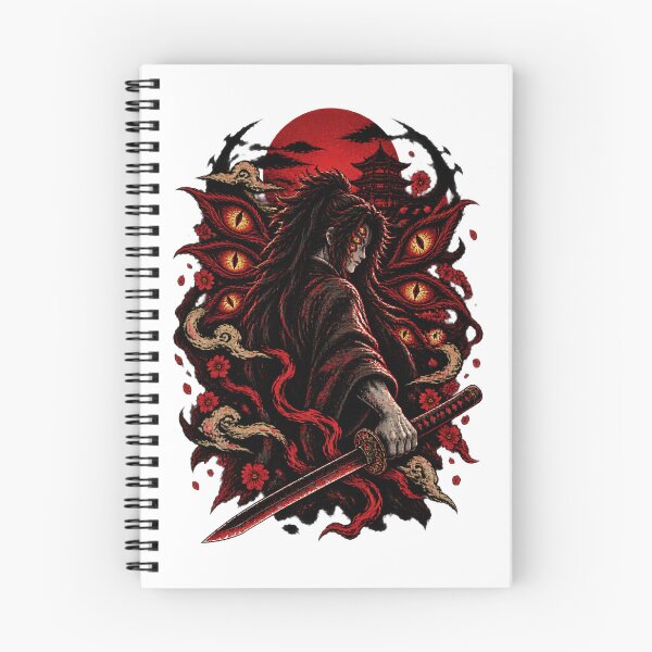 Item preview, Kokushibo Inspired Japanese Demon Slayer Artwork Design | ⭐⭐⭐⭐⭐ designed and sold by wafflemememaker.