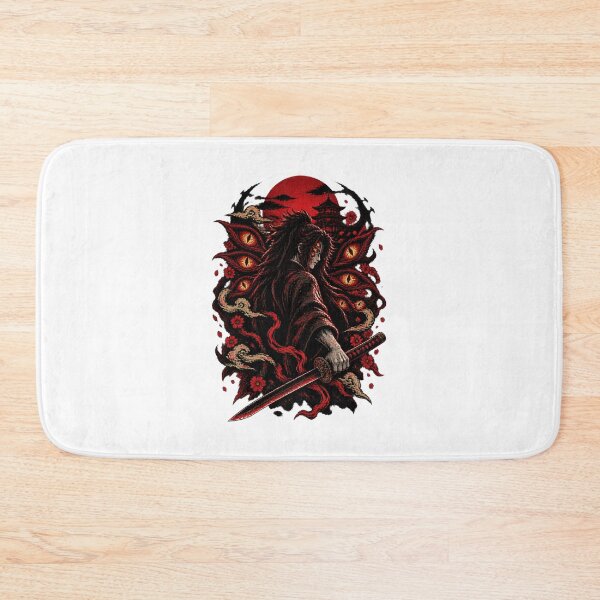 Item preview, Kokushibo Inspired Japanese Demon Slayer Artwork Design | ⭐⭐⭐⭐⭐ designed and sold by wafflemememaker.