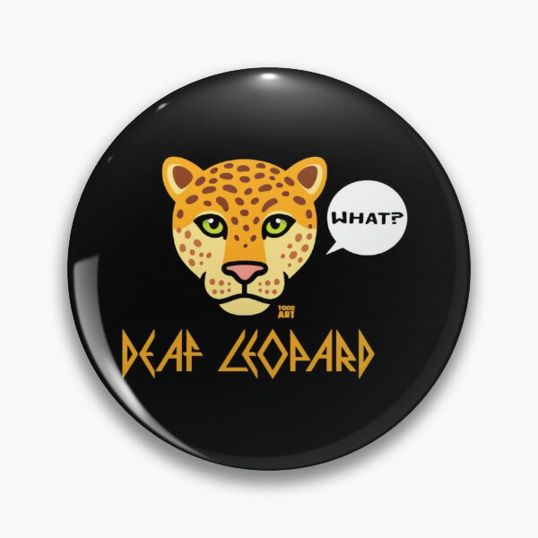 Item preview, Deaf Leopard designed and sold by Irisdesignshopa.