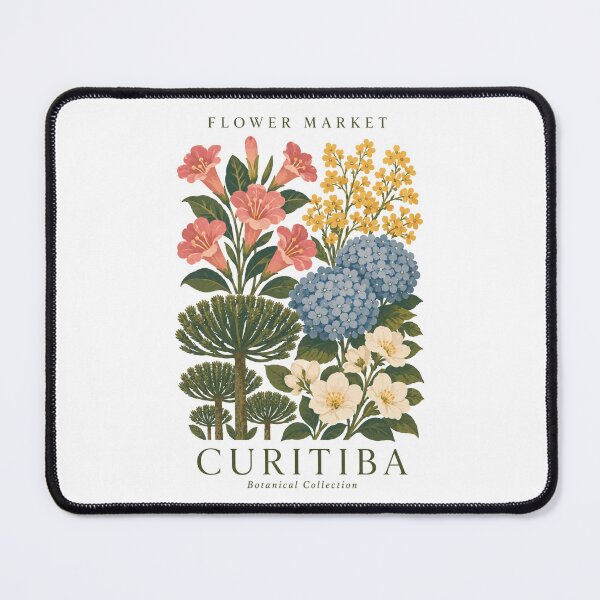 Item preview, Curitiba - Flower Market - Botanical Collection designed and sold by Sketch-Shack.