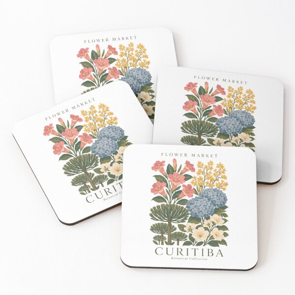 Item preview, Curitiba - Flower Market - Botanical Collection designed and sold by Sketch-Shack.