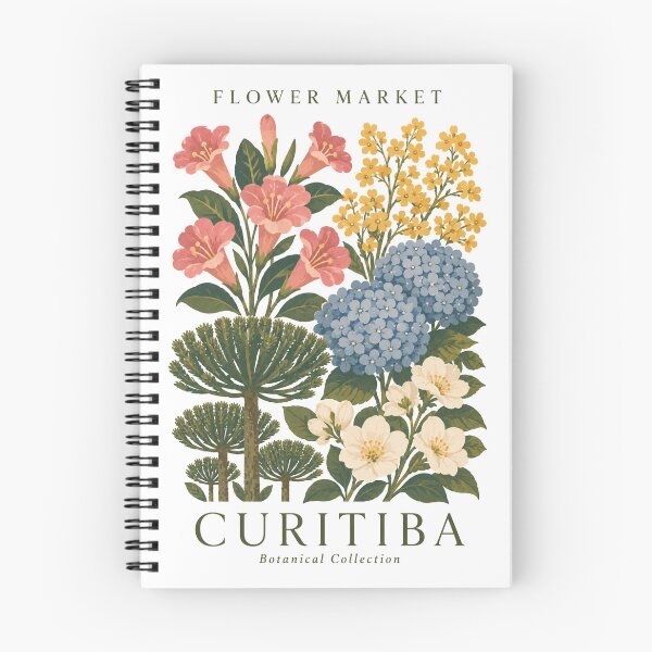 Item preview, Curitiba - Flower Market - Botanical Collection designed and sold by Sketch-Shack.