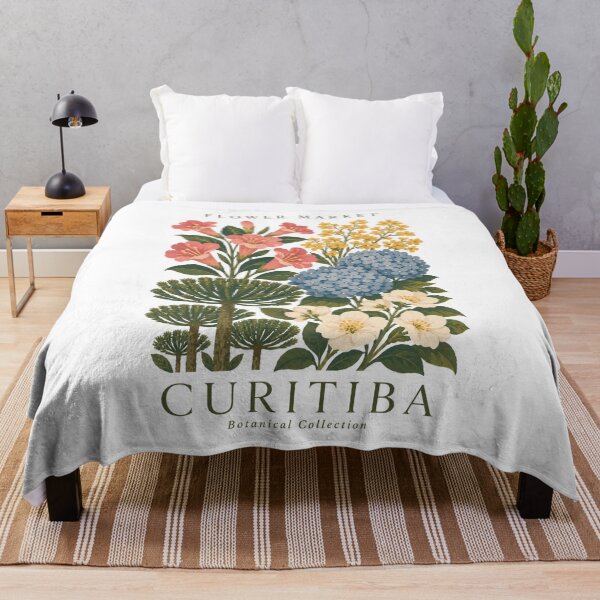Item preview, Curitiba - Flower Market - Botanical Collection designed and sold by Sketch-Shack.