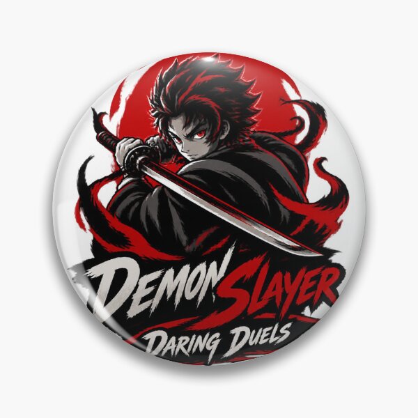 Item preview, Demon Slayer Inspired Daring Duels Artwork With Dynamic Characters And Intense Action | Best Gift designed and sold by wafflemememaker.