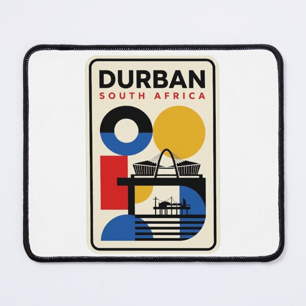 Item preview, Retro Durban Bauhaus Geometric Skyline designed and sold by k3rstman1.