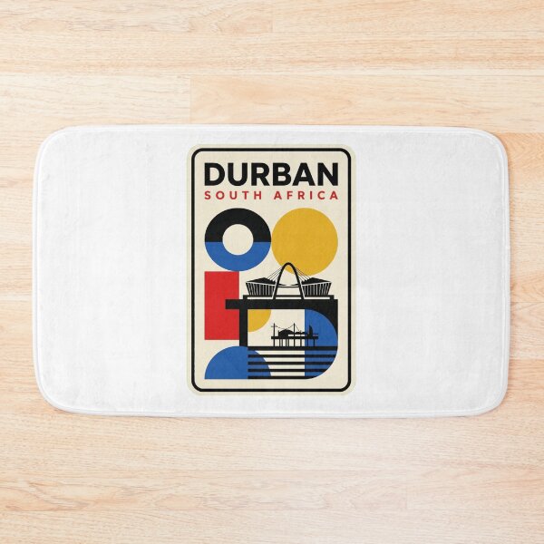 Item preview, Retro Durban Bauhaus Geometric Skyline designed and sold by k3rstman1.