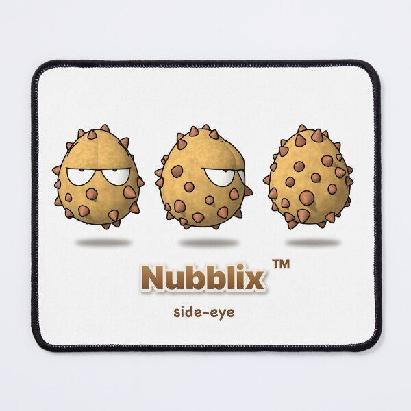 Item preview, Nubblix Side-Eye — Cute Monster Turnaround designed and sold by NubblixStudio.