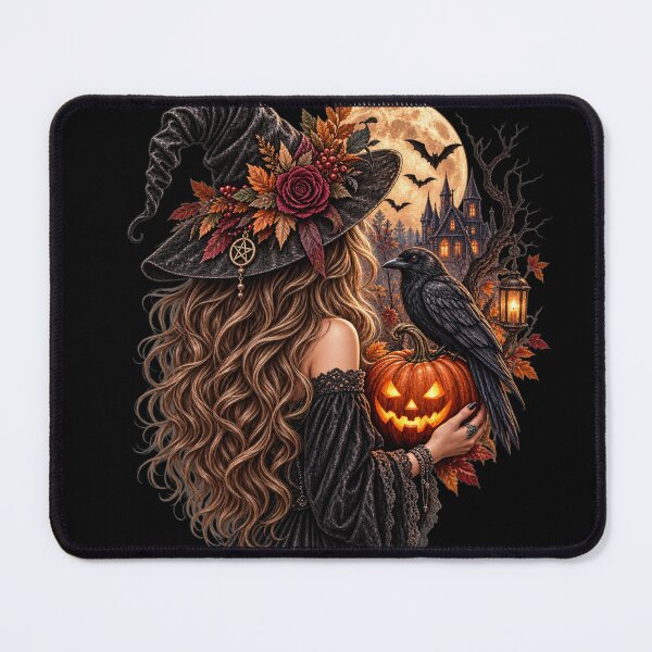Item preview, Gothic Witch Raven Halloween designed and sold by Gapanaart.