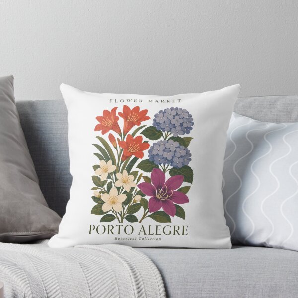 Item preview, Porto Alegre - Mercado de Flores - Colección Botánica designed and sold by Sketch-Shack.