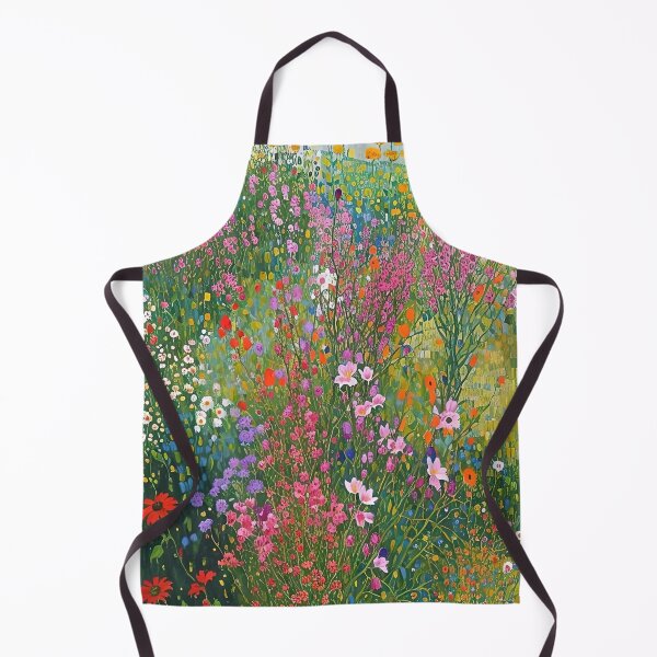 Item preview, Gustav Klimt Flower Garden Vivid Seamless Flowers Vintage Floral Patterns Digital Art Illustration designed and sold by Matt_Smith.