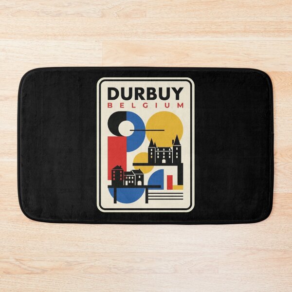 Item preview, Retro Durbuy Bauhaus Geometric Skyline designed and sold by k3rstman1.