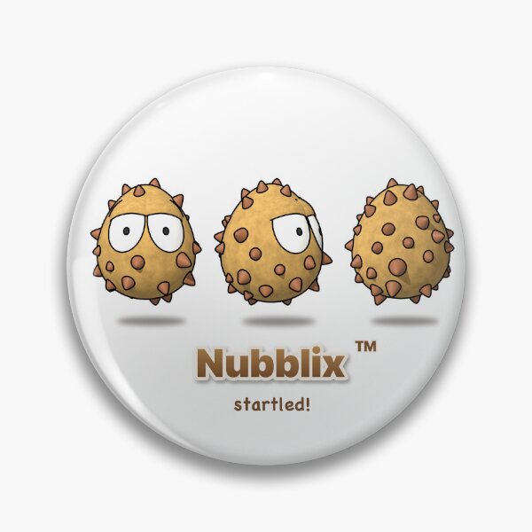 Item preview, Nubblix Startled — Cute Monster Turnaround designed and sold by NubblixStudio.