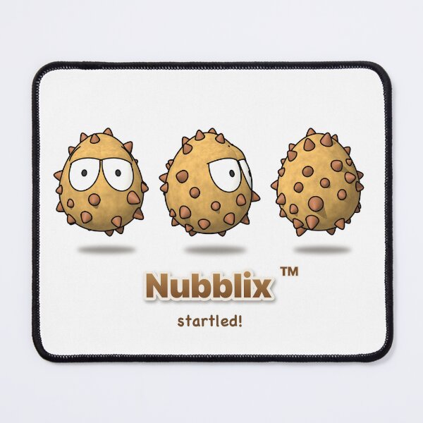 Item preview, Nubblix Startled — Cute Monster Turnaround designed and sold by NubblixStudio.