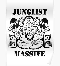 Junglist massiv Poster