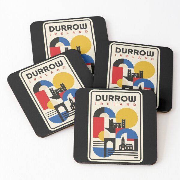 Item preview, Retro Durrow Bauhaus Geometric Skyline designed and sold by k3rstman1.