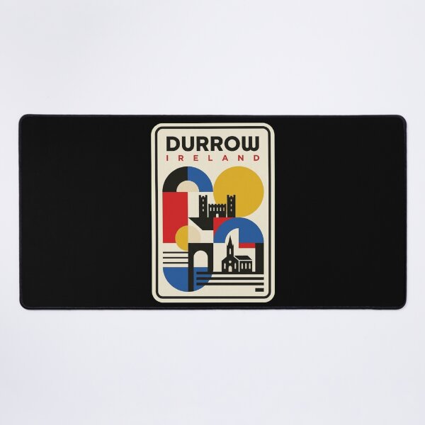 Item preview, Retro Durrow Bauhaus Geometric Skyline designed and sold by k3rstman1.