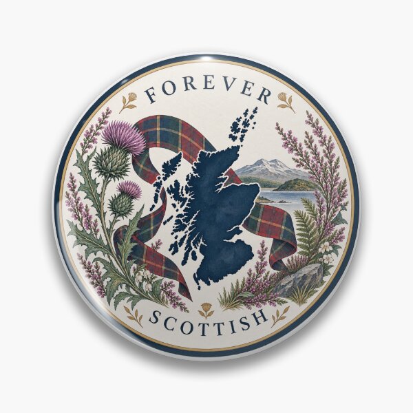Item preview, Scottish Heritage Ancestry Roots Forever Scottish Pride Gift designed and sold by ArcanePrintsxo.