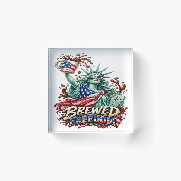 Item preview, Brewed Freedom Coffee designed and sold by simplehcity.