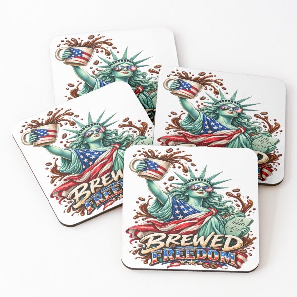 Item preview, Brewed Freedom Coffee designed and sold by simplehcity.