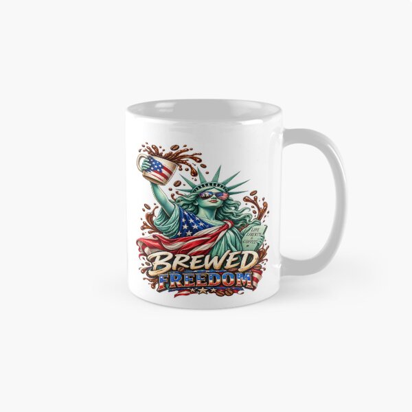 Item preview, Brewed Freedom Coffee designed and sold by simplehcity.