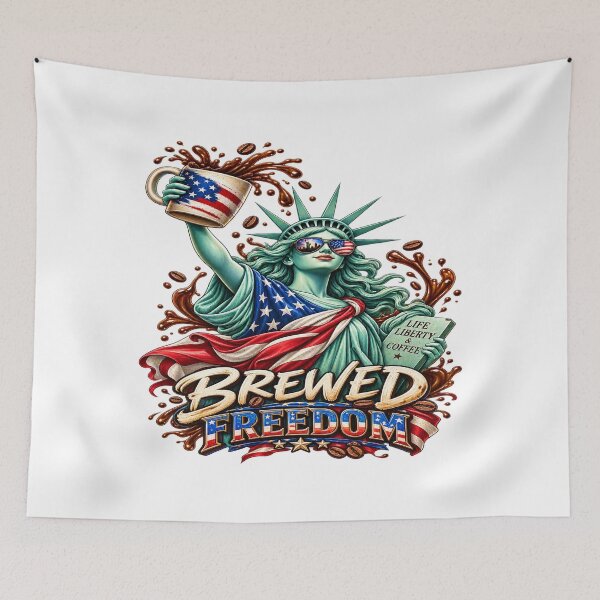 Item preview, Brewed Freedom Coffee designed and sold by simplehcity.