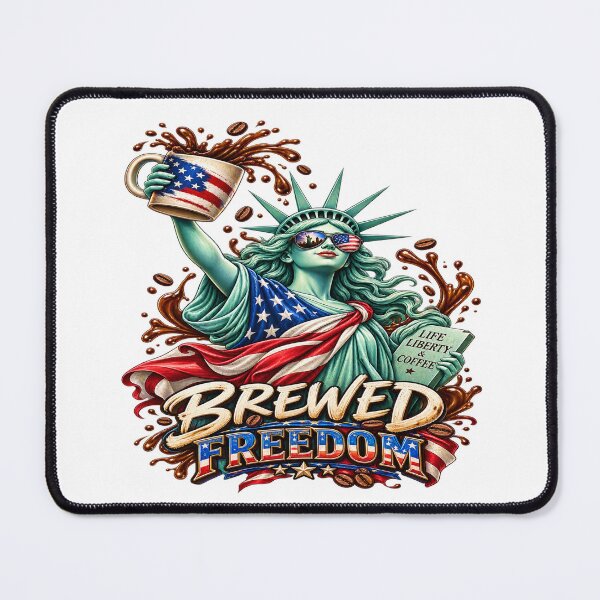 Item preview, Brewed Freedom Coffee designed and sold by simplehcity.