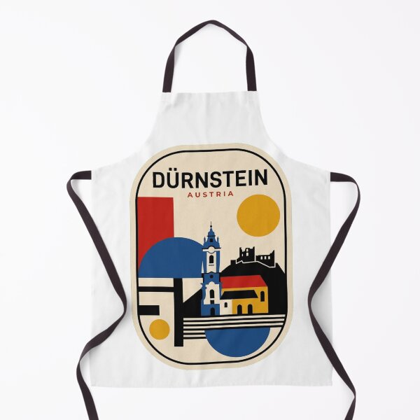 Artikelvorschau, Retro Dürnstein Bauhaus Geometrische Skyline entworfen und verkauft von k3rstman1.