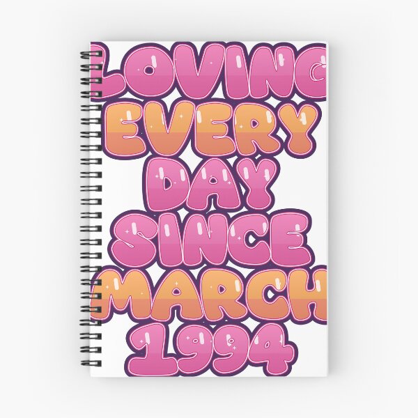 Item preview, LOVING EVERY DAY SINCE MARCH 1994 designed and sold by TheIconSmith.