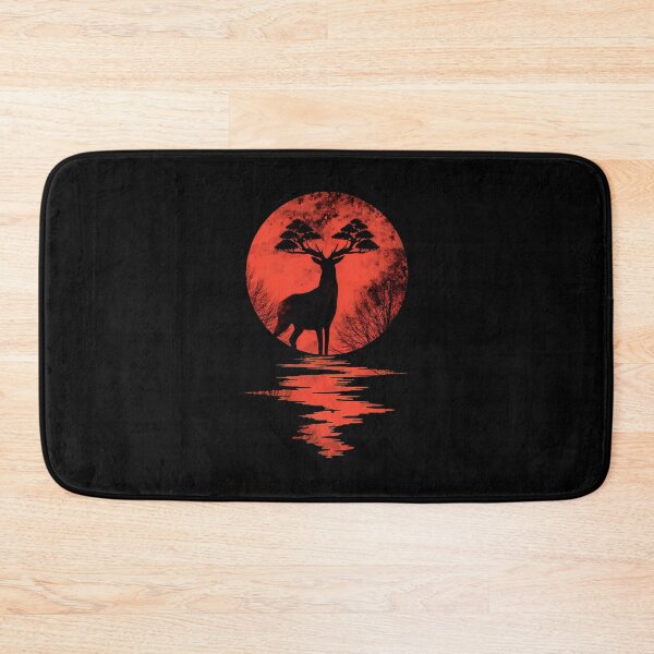 Item preview, Zen Deer Moon Tree Antlers Reflection designed and sold by hottlekxsvayq.