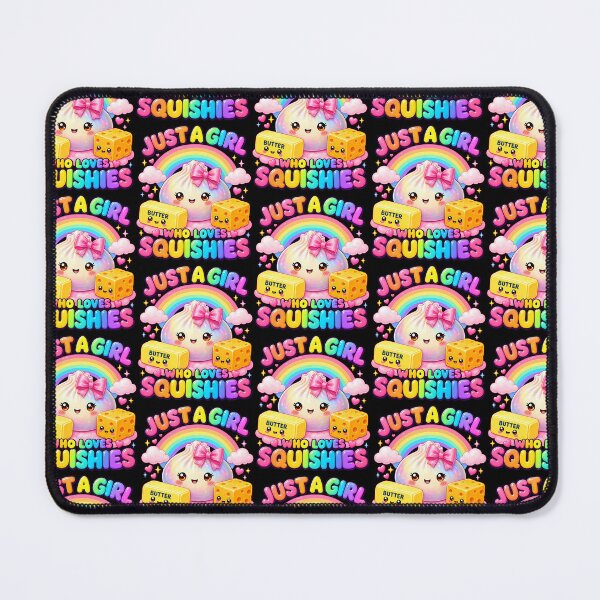 Item preview, Just A Girl Who Loves Squishies Cute Kawaii Girls designed and sold by OddityVault.
