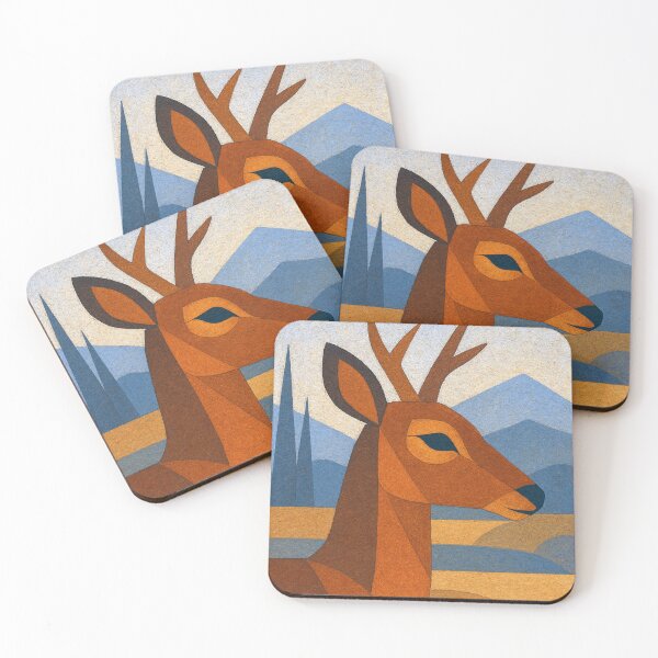 Item preview, Deer illustration – Majestic Wildlife Art designed and sold by GalleryKauffeld.