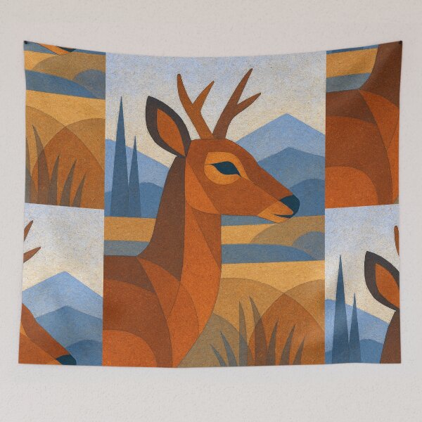 Item preview, Deer illustration – Majestic Wildlife Art designed and sold by GalleryKauffeld.