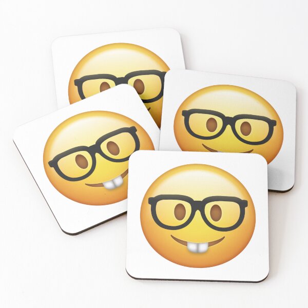 Item preview, Smart Nerd Emoji Face With Buck Teeth designed and sold by Tom-Riley.