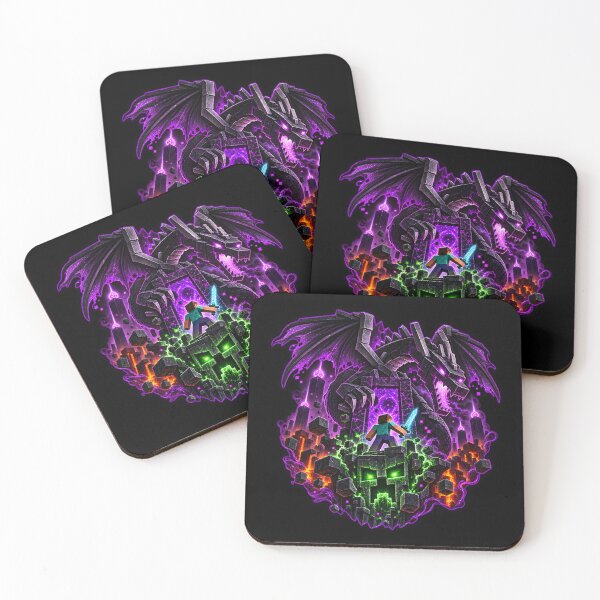 Item preview, Minecraft Gaming Gothic Art designed and sold by CursedTeaDesigns.