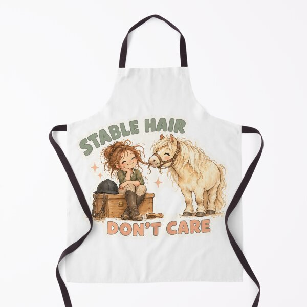 Item preview, Stable Hair Don’t Care Horse Girl designed and sold by Callidea Equi & Pet.