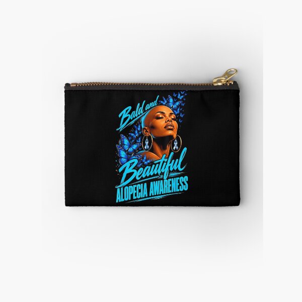 Item preview, Black Girl Bald  Beautiful Hair Loss Alopecia Awareness designed and sold by OddityVault.