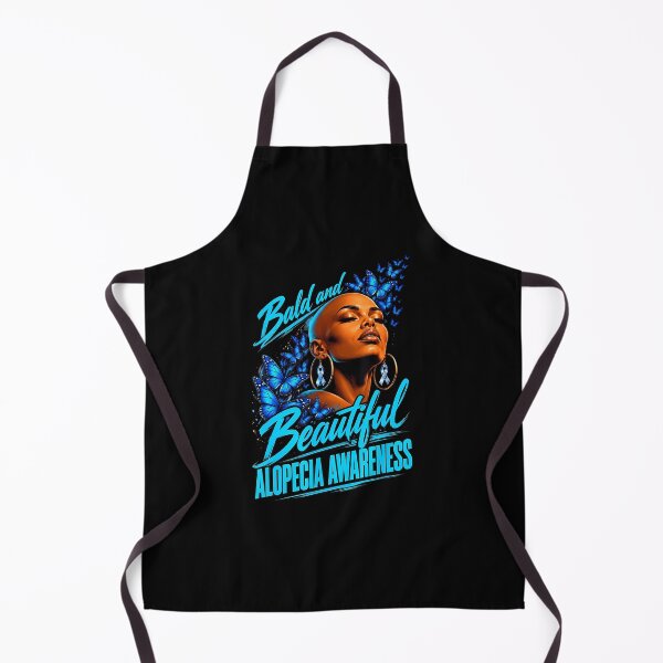 Item preview, Black Girl Bald Beautiful Hair Loss Alopecia Awareness designed and sold by OddityVault.