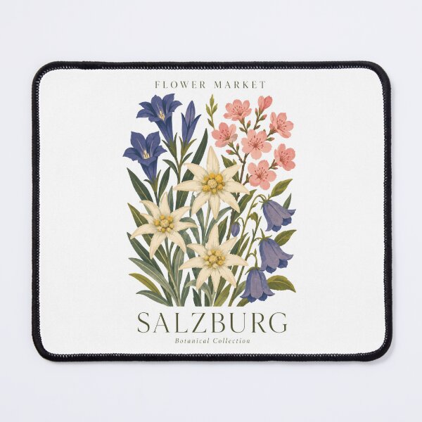 Item preview, Salzburg - Flower Market - Botanical Collection designed and sold by Sketch-Shack.