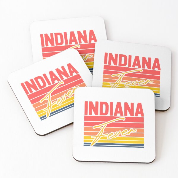 Item preview, Indiana Fever Retro Vintage Sunset Stripes designed and sold by remuscorby.