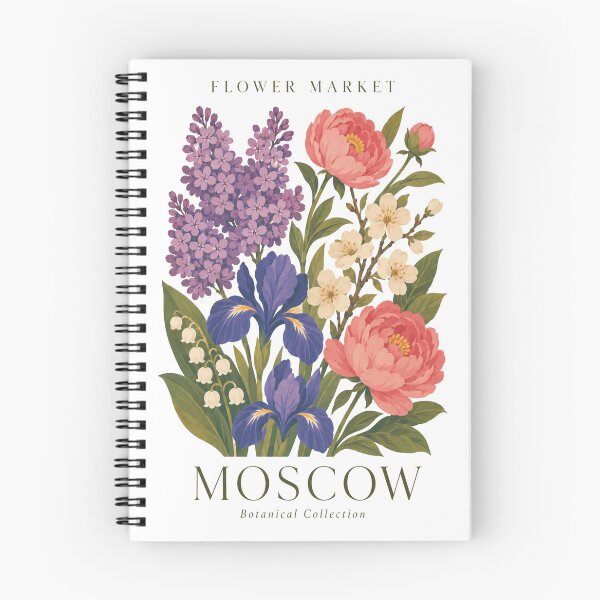 Item preview, Moscow - Flower Market - Botanical Collection designed and sold by Sketch-Shack.