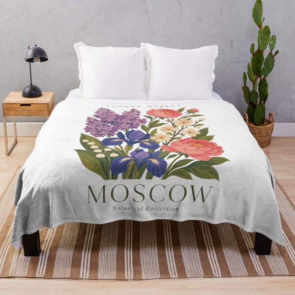 Item preview, Moscow - Flower Market - Botanical Collection designed and sold by Sketch-Shack.