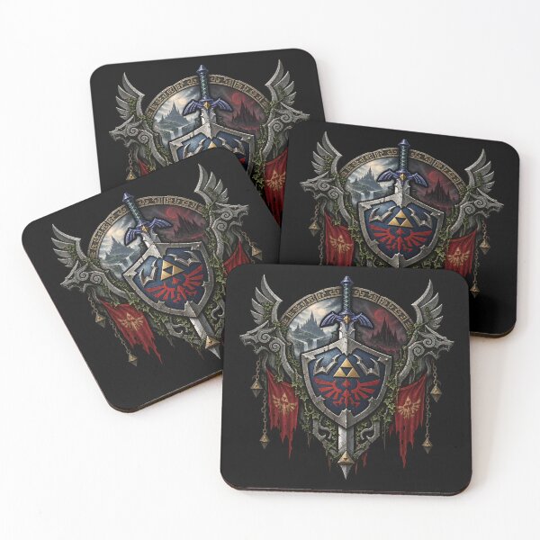 Item preview, Legend of Zelda Gaming Gothic Art designed and sold by CursedTeaDesigns.
