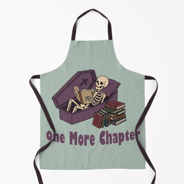 Item preview, One More Chapter Skeleton Reading In Coffin designed and sold by littlepiptales.