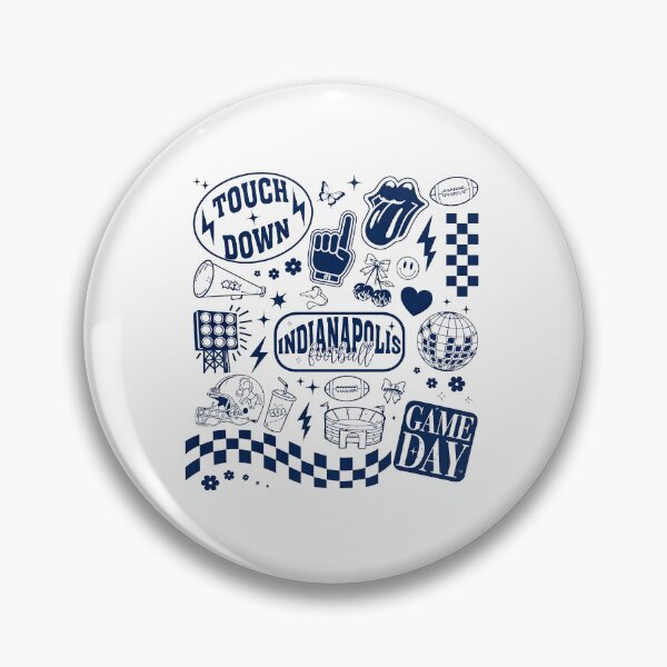 Item preview, Indianapolis Football Game Day Retro designed and sold by Rowyn1998.