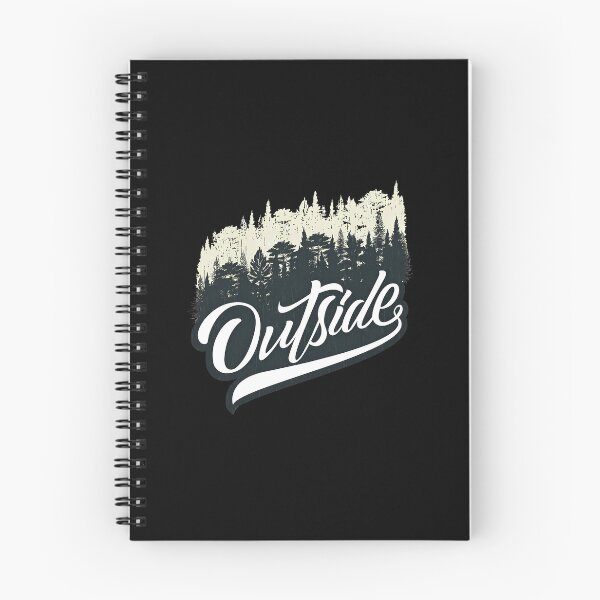 Item preview, Outside Forest Script Typography Design designed and sold by hottlekxsvayq.