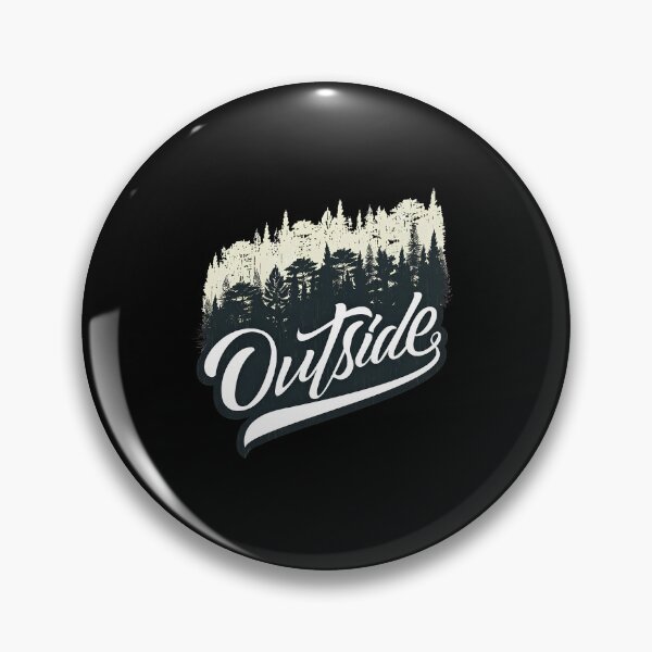 Item preview, Outside Forest Script Typography Design designed and sold by hottlekxsvayq.