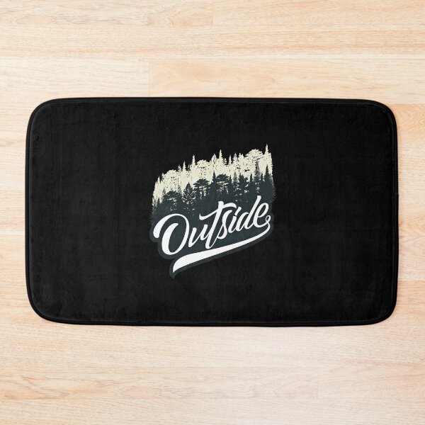 Item preview, Outside Forest Script Typography Design designed and sold by hottlekxsvayq.