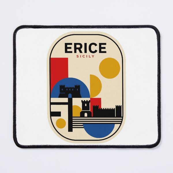 Item preview, Retro Erice Bauhaus Geometric Skyline designed and sold by k3rstman1.