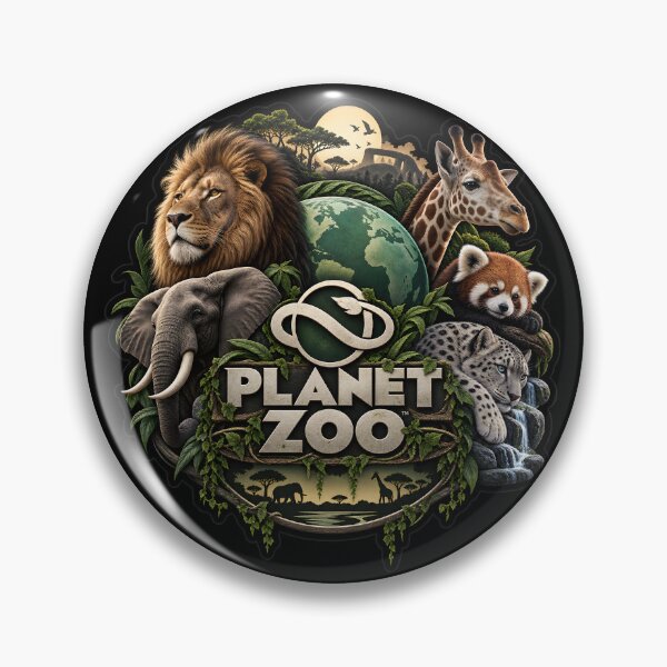 Artikelvorschau, Planet Zoo Gaming Art entworfen und verkauft von CursedTeaDesigns.