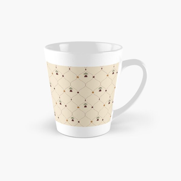 Item preview, Thai Crown Flower Lattice – Antique Cream Vintage Floral Pattern designed and sold by NATHA PALETTE.
